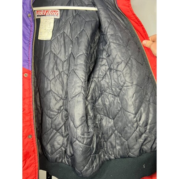 Vintage Team Ski-Doo Bombardier Racing Jacket Rotax Skidoo Snow Coat Men's LG - Picture 4 of 8